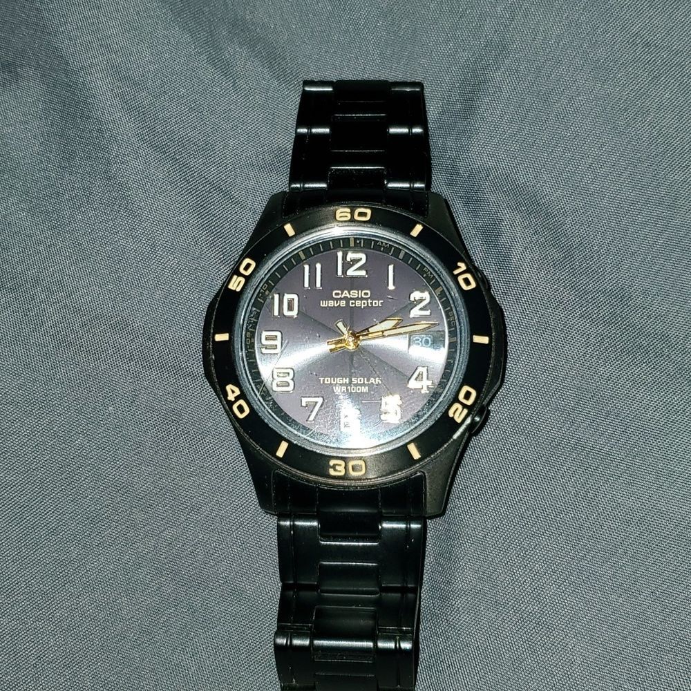 Casio Wave Ceptor Atomic Timekeeping Tough Solar Watch 4316 Unisex Black